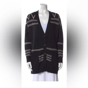 Skull Cashmere Graphic Crewneck Sweater